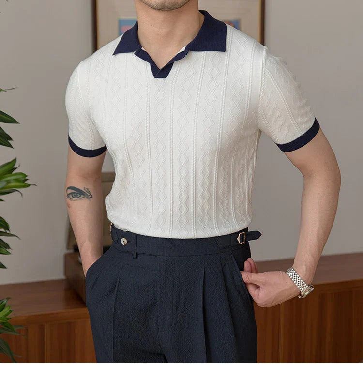 Camisa Polo Masculina Tricot Madrid