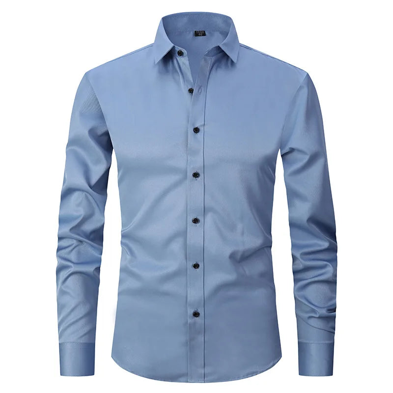 Camisa Social de Algodão Masculina Treviso
