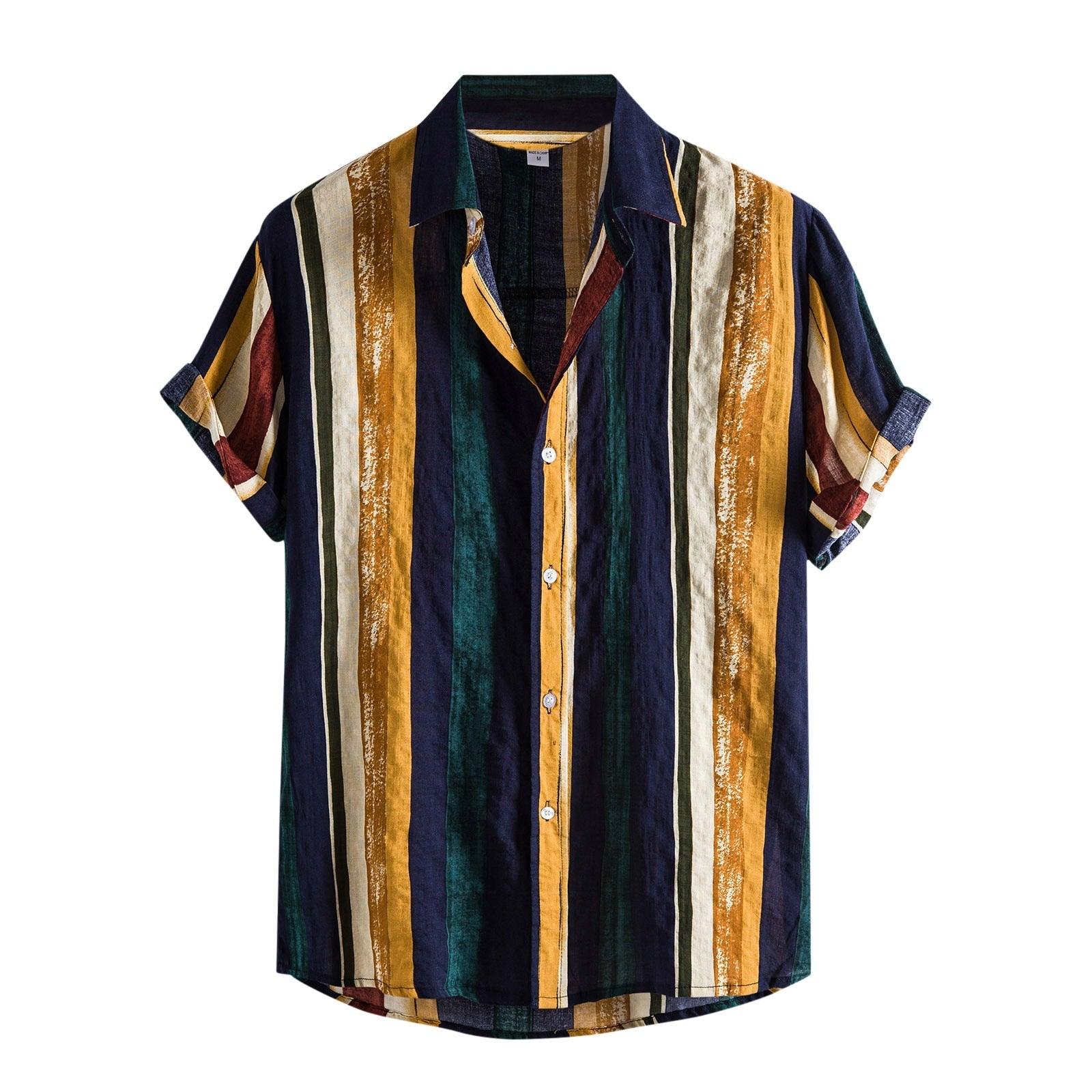 Camisa Manga Curta Vintage