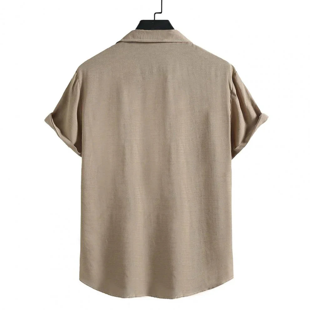 Camisa Manga Curta Lisa
