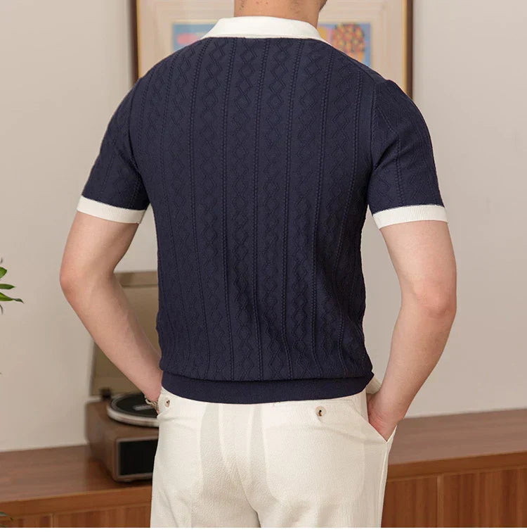 Camisa Polo Masculina Tricot Madrid
