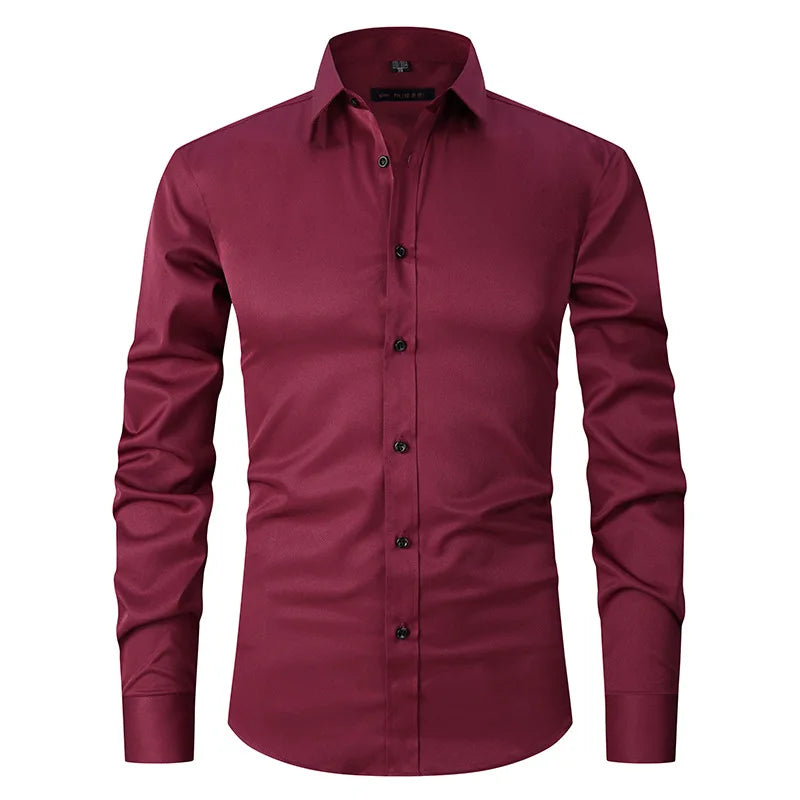 Camisa Social de Algodão Masculina Treviso