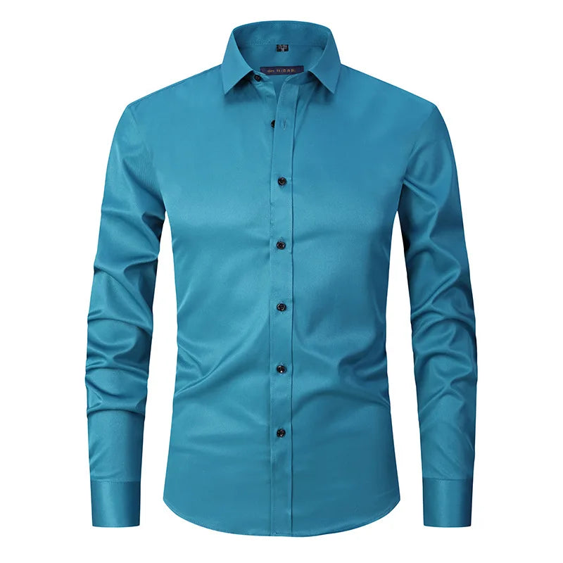 Camisa Social de Algodão Masculina Treviso